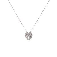 Halskette Amen Dame A-Men in Silber Zirconia CLWH3 - CLWH3
